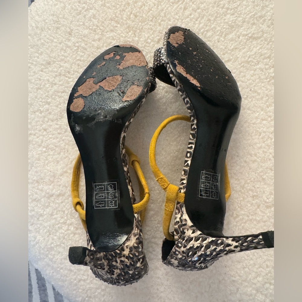 Sandro Sandals Python Print Size 36 - image 5